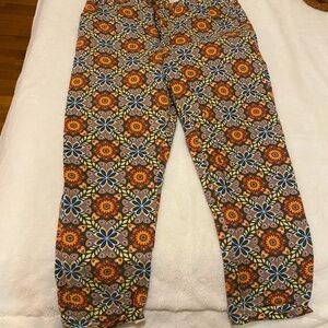 Lucy & Yak Multicolor Floral Unisex Pants